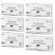 Vierfach-Schnelltest für COVID-19, Influenza A/B & RSV - Combo-Pack mit 6 Tests