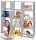  GOTEL Regal Modulares faltbares Regal 120 x 126 x 24 cm Grautöne