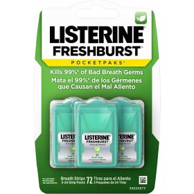  Listerine Freshburst Blätter 3x24 Stück
