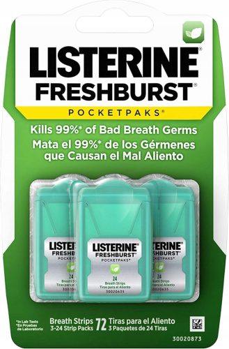  Listerine Freshburst Blätter 3x24 Stück
