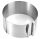 Backbleche und -formen Runde Backform, verstellbarer Rand, 12 cm MTSeite