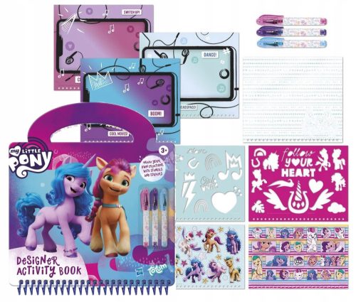  My Little Pony-Set mit kreativen Zeichenvorlagen