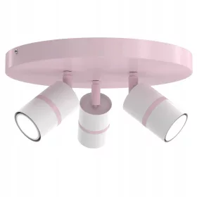  Ewilight GU10 Deckenleuchte rosa und lila
