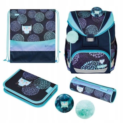  UltraLight Plus Owl HERLITZ Schulranzen-Set