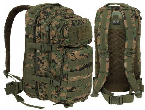 Taktischer Rucksack Mil-Tec Assault Pack Small 20l - Digital Woodland