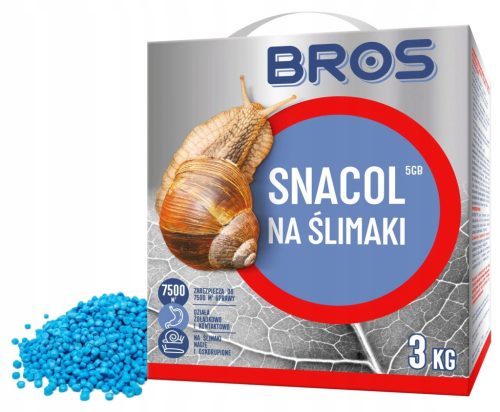 BROS SNACOL 5GB - Wirksames Schneckenbekämpfungsmittel in Granulatform