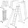 Drabina Ladderman 4,42 m Aluminium 1 x 12 bis 150 kg