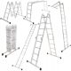 Drabina Ladderman 4,42 m Aluminium 1 x 12 bis 150 kg