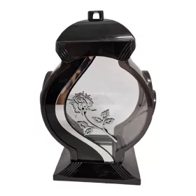  Schreinkerze HK-41 Obelix Rose 34cm Silber