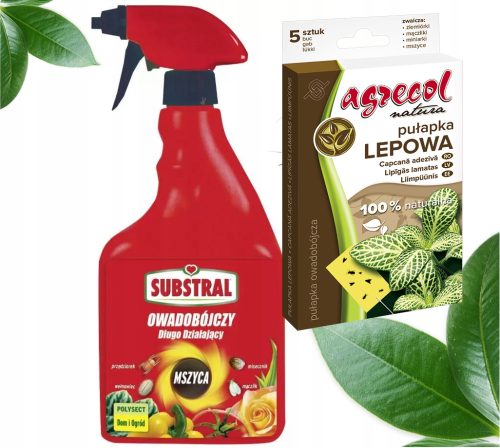  Polysect Ultra Hobby AL 750 ml Blattlaus-Ochoj + Agrecol Natura Klebefalle 5 Stk.