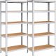  Expondo Lagerregal aus Metall, 180 x 90 x 30 cm, max. 175 kg pro Regal