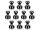 Neodym-Magnet Miromag TABCZ-01 16x12 mm schwarz