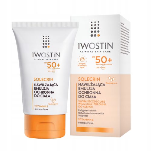IWOSTIN SOLECRIN Schutzemulsion SPF50+, 100 ml - Hochschutz für alle Hauttypen