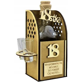  HAPPY BIRTHDAY CONFESSIONAL Karaffe als Geburtstagsgeschenk