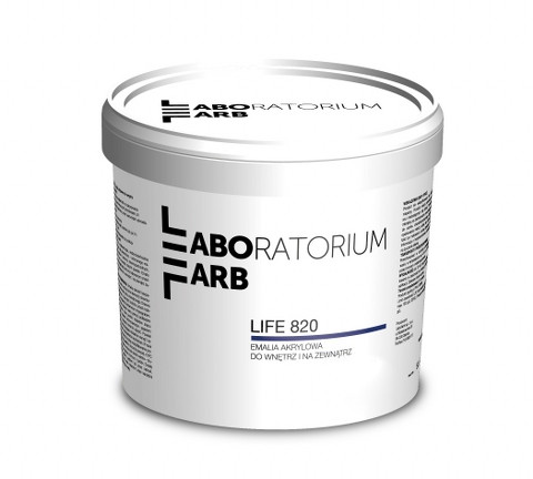 ACRYL-EMAIL LIFE 820 HALBMATT WEISS 10L