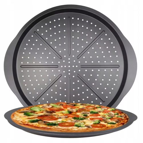 F-Zone-Pizzablech 32 x 32 cm, Durchmesser 32 cm