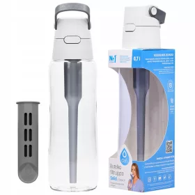  Dafi Solid Filterflasche 0,7 l silber/grau