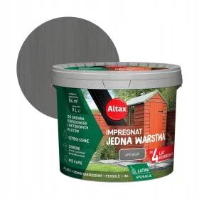 Altax Anthrazit Gartenholzimprägnierung 9 l