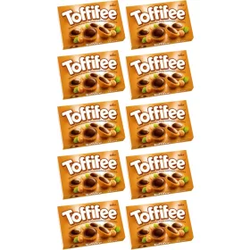   Toffifee Schokolade-Karamell-Pralinen, 125g - 10er Pack von Storck