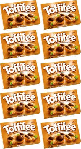 Toffifee Schokolade-Karamell-Pralinen, 125g - 10er Pack von Storck