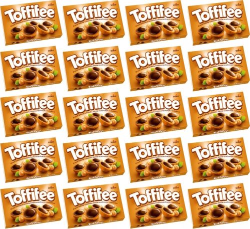 Toffifee Bombonierka - Schokolade-Karamell-Pralinen 125g x20 von Storck