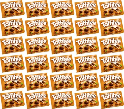 Toffifee Schokoladen-Karamell Pralinenbox 125g, 40 Stück - Storck