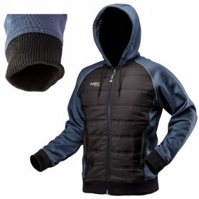   Isoliertes Herren-Arbeitssweatshirt Neo 81-556 L mit Reißverschluss