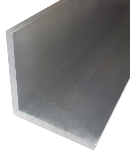 Aluminiumwinkel 10 cm x 100 cm, Länge 100 cm, Stärke 10 mm
