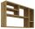  Marand-Laminatbrettregal 110 x 20,4 cm, Artisan-Eiche