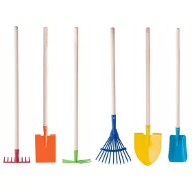 Maxi-Gartenset für Kinder, 6-tlg. Woodyland