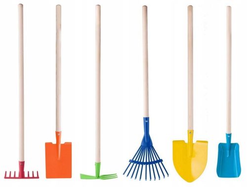 Maxi-Gartenset für Kinder, 6-tlg. Woodyland