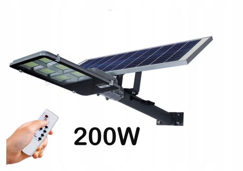  PMC Green Poland Straßenlaterne 200 W 6000 lm batteriebetrieben, solarbetrieben