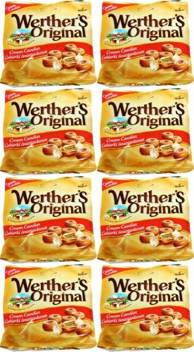 Storck Werther’s Original Sahnebonbons 90g x8 - Premium Qualität