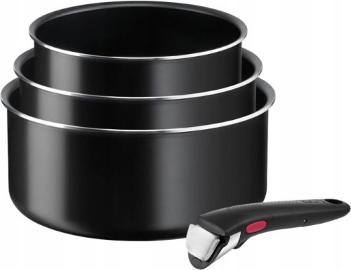 Kochset Tefal Ingenio Easy Cook & Clean Aluminium-Topfset, 4-tlg.