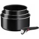Kochset Tefal Ingenio Easy Cook & Clean Aluminium-Topfset, 4-tlg.