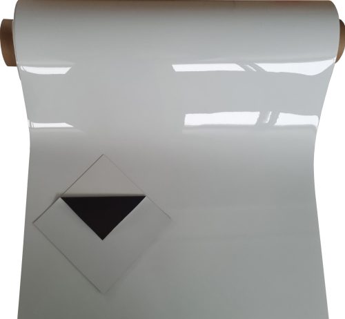  Ferromagnetische, trocken abwischbare Folie, 610 mm, selbstklebend