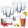 Trinkgläser TRINKGLAS-SET GROSSES SET 12 330ML
