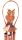  Bambusglocken Gong EULE 30 CM / 110 CM