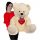 Coole, lustige Gadgets EIN GROSSER TEDDY TEDDY VALENTINSTAG GESCHENK SITZE ALLEIN