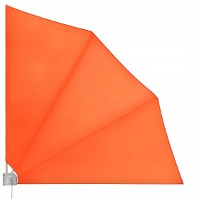  Wideshop ART-170 Balkonabdeckung, orange, 140x140 cm
