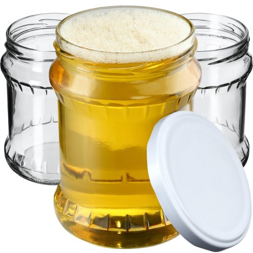 Lebensmittelbehälter 48x GLASDOSE 500ml FÜR VERARBEITUNG, VERSCHLUSS FI82