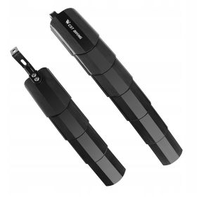  West Biking-Set aus faltbaren Schutzblechen, schwarz