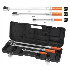  NEO Drehmomentschlüsselsatz 1/4 3/8 1/2 3E