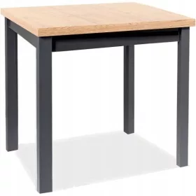  ADAM TISCH, ARTISAN EICHE / SCHWARZ 90x65 - SIGNAL