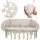 Gartensessel, hängend DOPPELHÄNGESCHAUKEL, BOHO NEST CHAIR