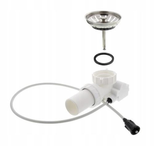  Runder automatischer Stopper mit Überlauf Blanco weiß