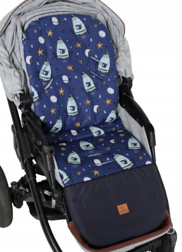  Tomi XL Kinderwageneinsatz mit wasserdichter Fußstütze