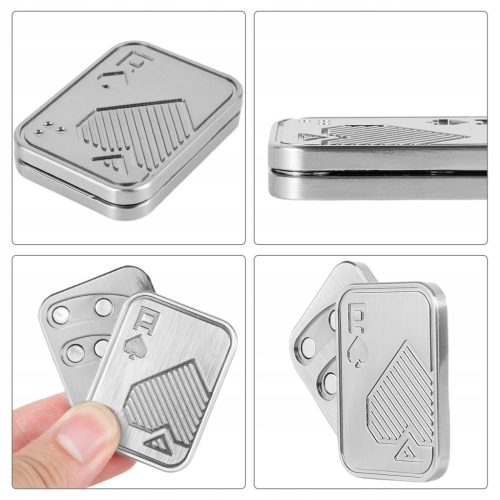  FIDGET Anti-Stress-EDC-Metall-CARDS-Spielzeug