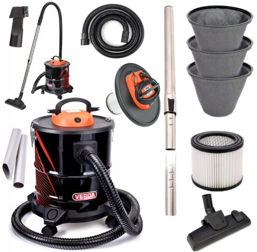 Industriestaubsauger Verda SN184 1650 W + AUFKLEBER „NICHT WERFEN“.
