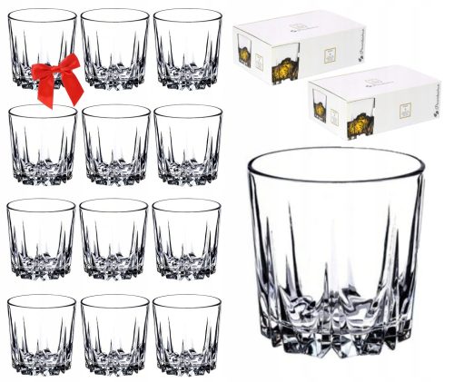 Trinkgläser GROSSES GLÄSER-SET 18-TEILIG FÜR WHISKY 300ML